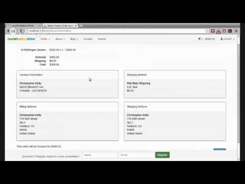 NBT Website howto: shopping cart and inventory management
