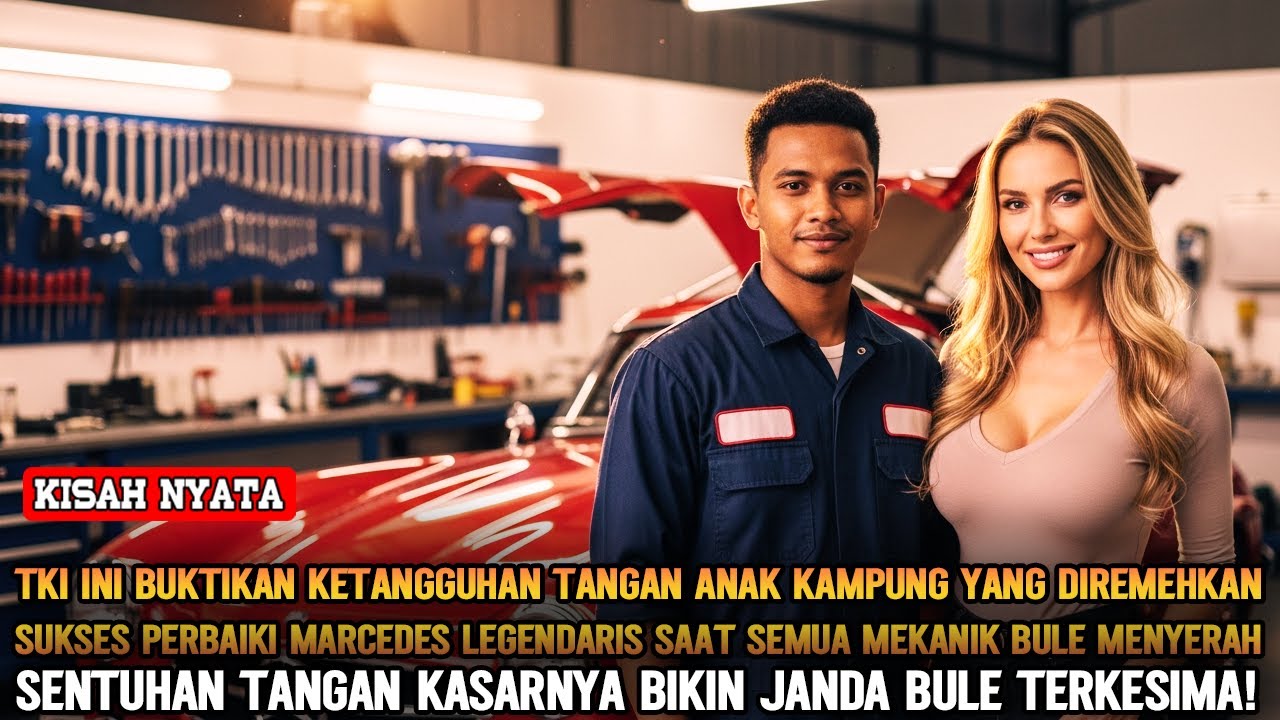 ANAK KAMPUNG JADI PAHLAWAN❗TKI HIDUPKAN MOBIL BALAP LEGENDARIS YANG MATI 20 TAHUN MILIK JANDA KAYA