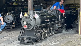 Testing day for the Wabash Frisco & Pacific Railroad on Sunday April 28th 2024