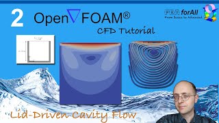 [Openfoam Tutorial 2] Lid-Driven Cavity Flow