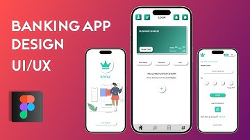 Banking App Design in Figma - Figma Tutorial