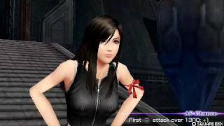 Dissidia Duodecim 012 Final Fantasy: Tifa vs. Gabranth: GLITCHES!!!