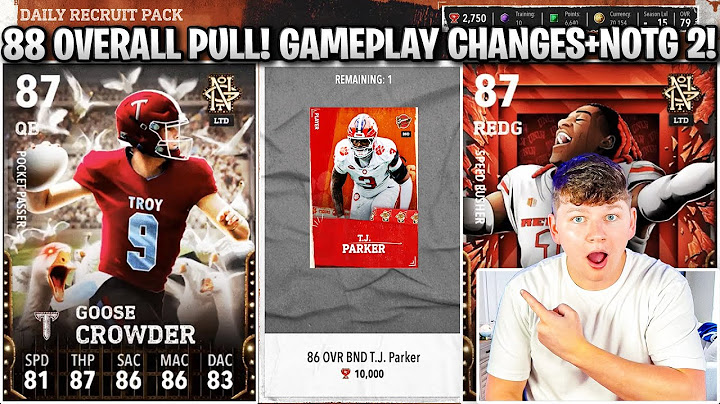 88 OVERALL PULL! HUGE GAMEPLAY CHANGES! NOTG PART 2 AND UPDATED SEASON CARDS!