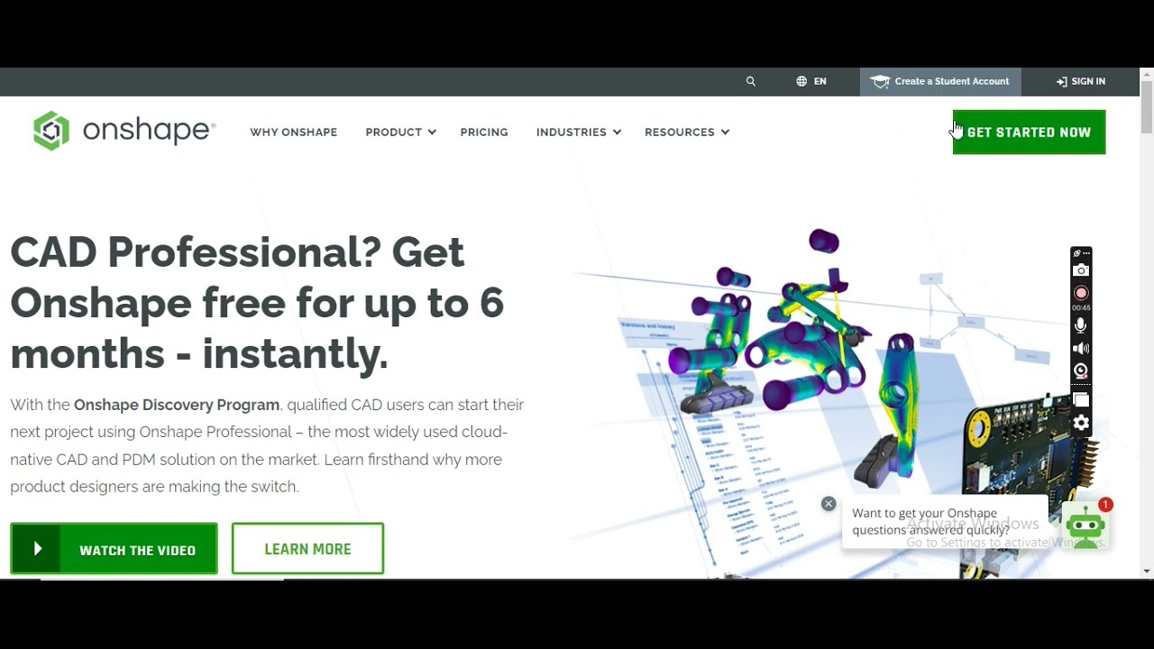 Onshape Sign up - YouTube