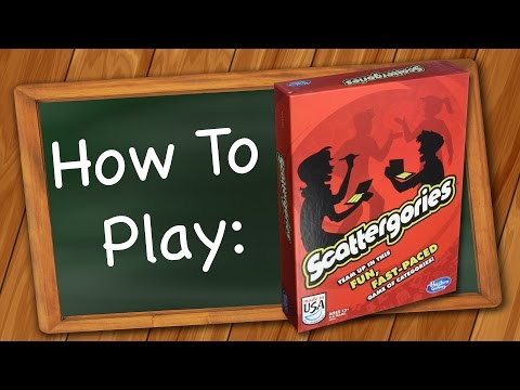 How to Play Scattergories