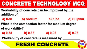 Concrete Technology MCQ