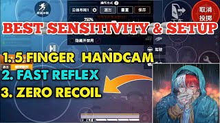 Shao Yu (New) Sensitivity and Layout | 5 FINGER CLAW HANDCAM FULL GYRO | PUBG MOBILE