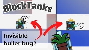 Weird Invisible Bullet Bug (Blocktanks.io)