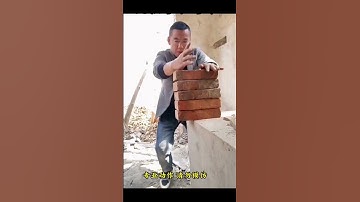 Strong Kung Fu Hands 👀💥👍 Martial Arts #shorts #bricks #breaking