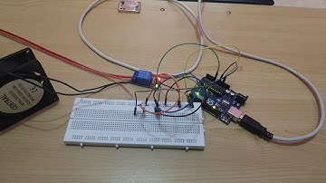 Pengujian Menyalakan Kipas dengan Menggunakan Sensor LM35