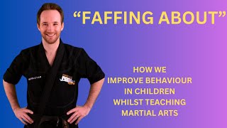 Correcting behaviour in martial arts