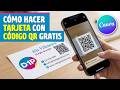 Cómo Hacer Tarjeta de Presentación con Código QR Gratis con Canva