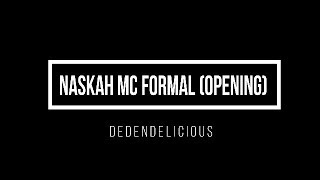 NASKAH MC FORMAL (OPENING SAMPAI CLOSING)