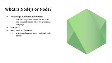 ¿Qué es Nodejs? Javascript en el Servidor