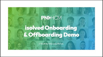 isolved Onboarding & Offboarding Demo | Powered by PNI•HCM