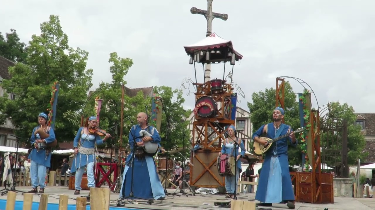 Grupo Trybu nas Médiévales de Provins 2022 - 26 de junho de 2022
