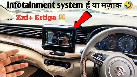 Ertiga 2022 Top Model Infotainment system Features and Functions Explain🔥|Touchscreen Zxi+ ertiga