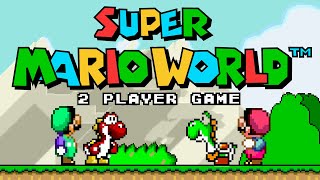 Super Mario World - 2 Player Co-Op Full Walkthrough screenshot 3