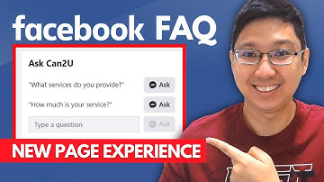 How to Set Up Frequently Ask Questions (FAQ) on Facebook New Page Experience