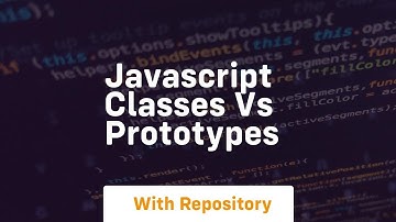 javascript classes vs prototypes