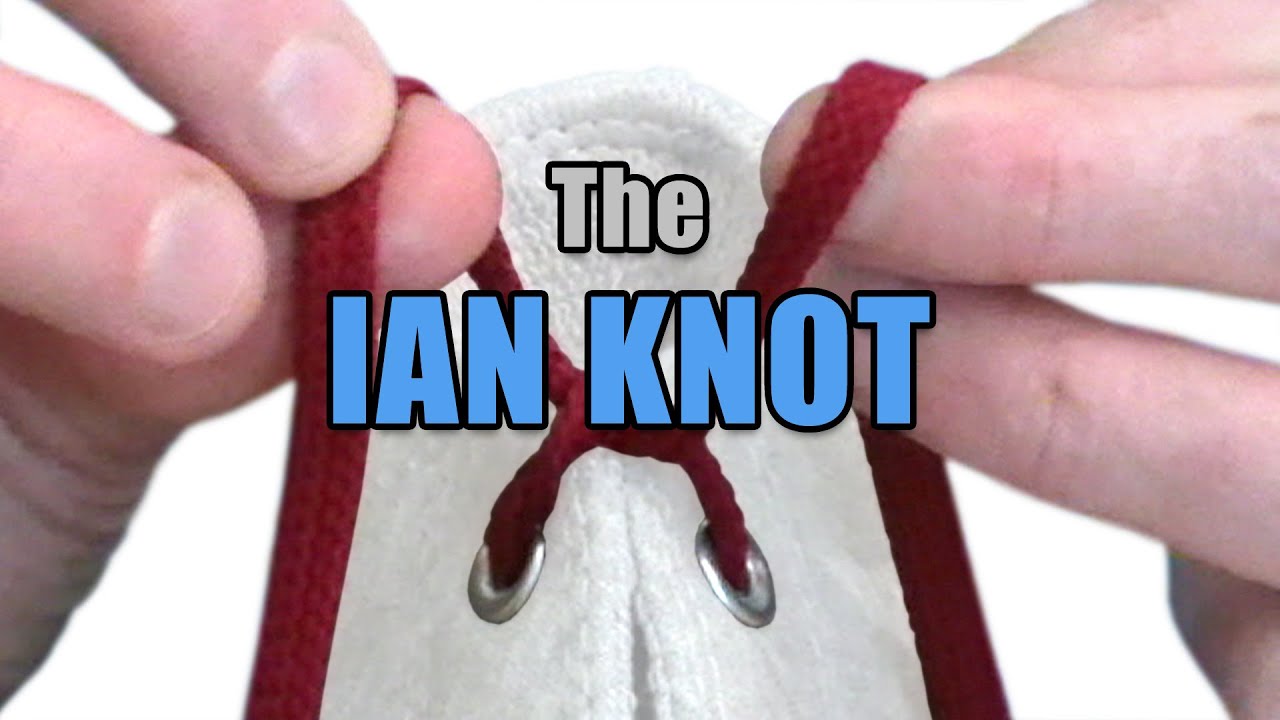 the world's fastest shoelace knot 