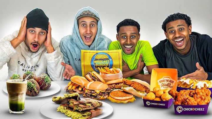 Laatkomers Proberen TikTok FOOD Trends! 🍔