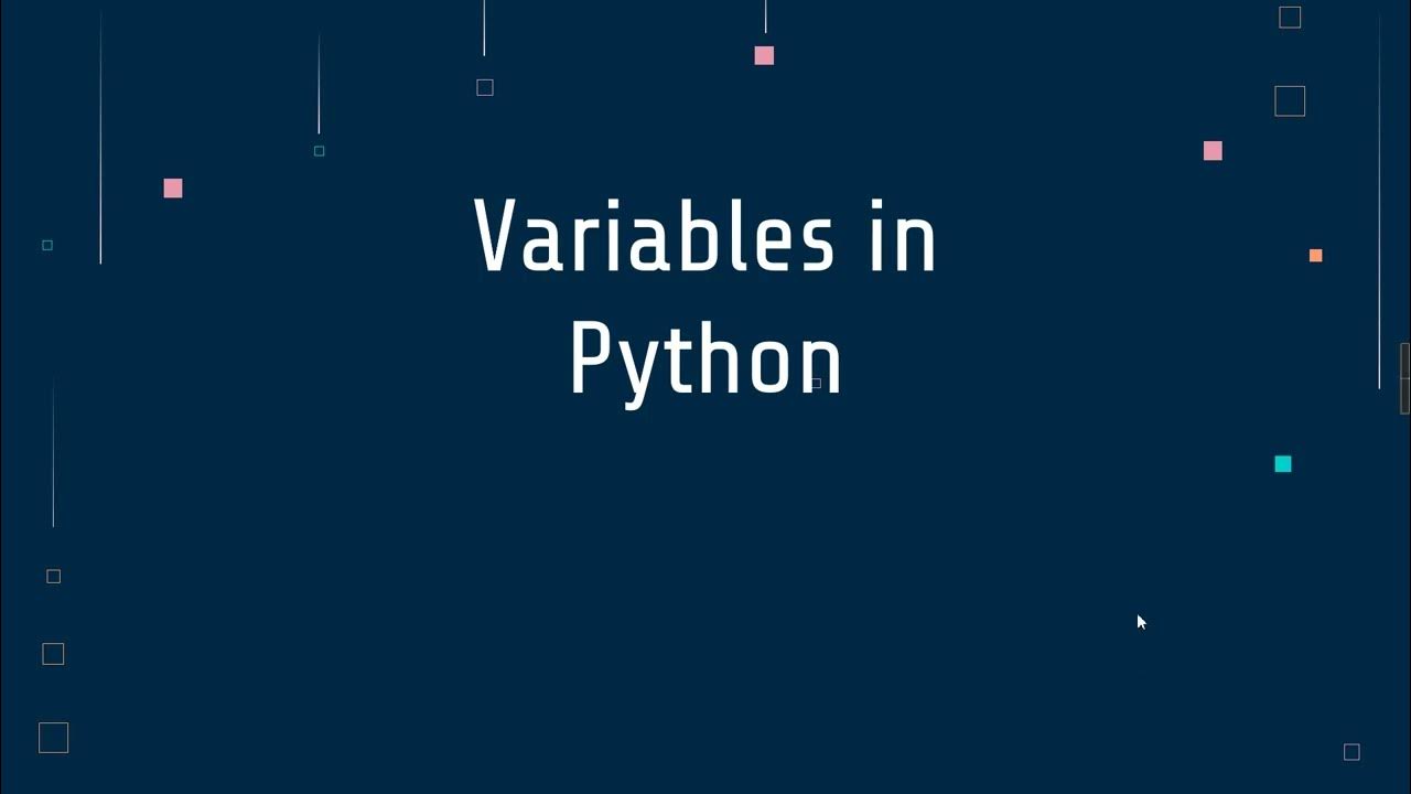 6 Declaring Variables in Python - YouTube