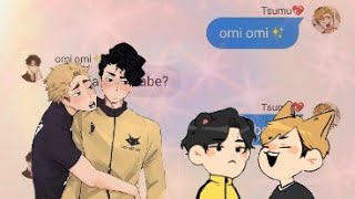 Tsumu's problem ๐โจ?(Sakuatsu fluff) || Haikyuu text