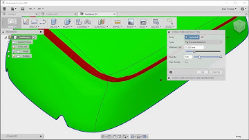 Performing A Curvature Map Analysis