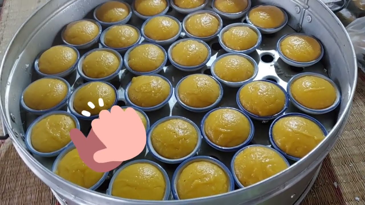 วิธีทำขนมตาล สูตรทำขาย ไม่ใส่ผงฟู.