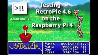 retropie 4.6 - testing some games on the raspberry pi 4