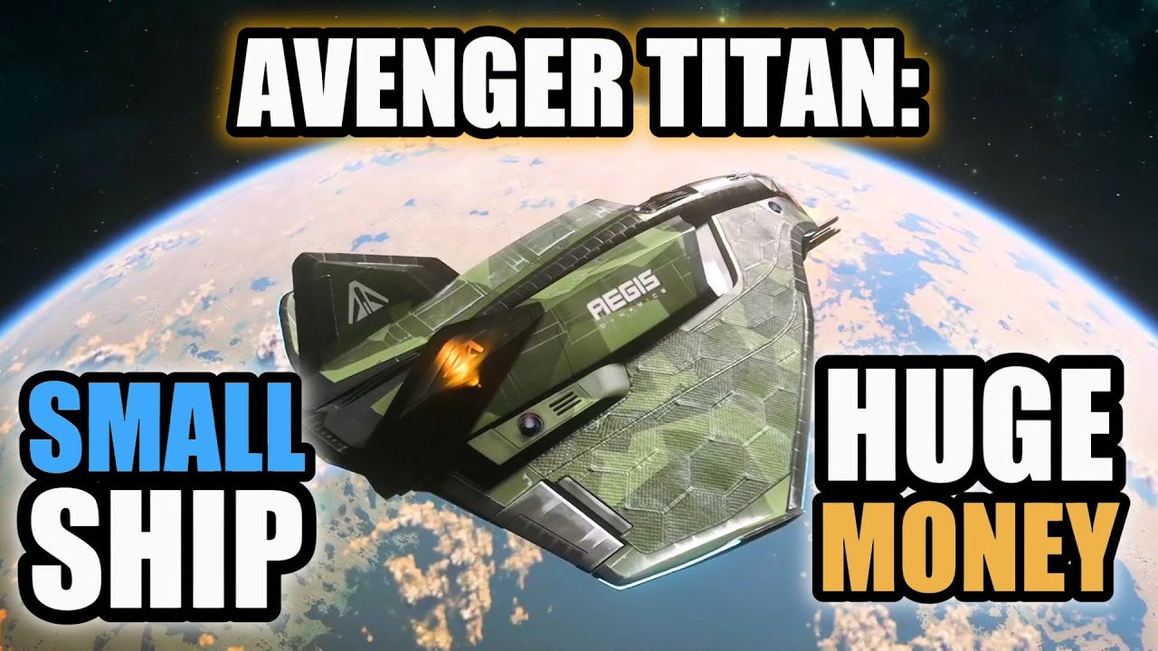 AVENGER TITAN EXCELLENT MONEY MAKER: Solo No Ship Challenge E08 - Star Citizen 4.3