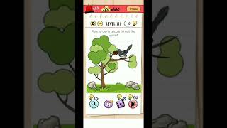 Download Lagu Level 171 Poor crow is unable to eat walnut #braintest #crow MP3