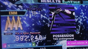 [DDR A20 PLUS] POSSESSION Challenge 18 992,240 AAA