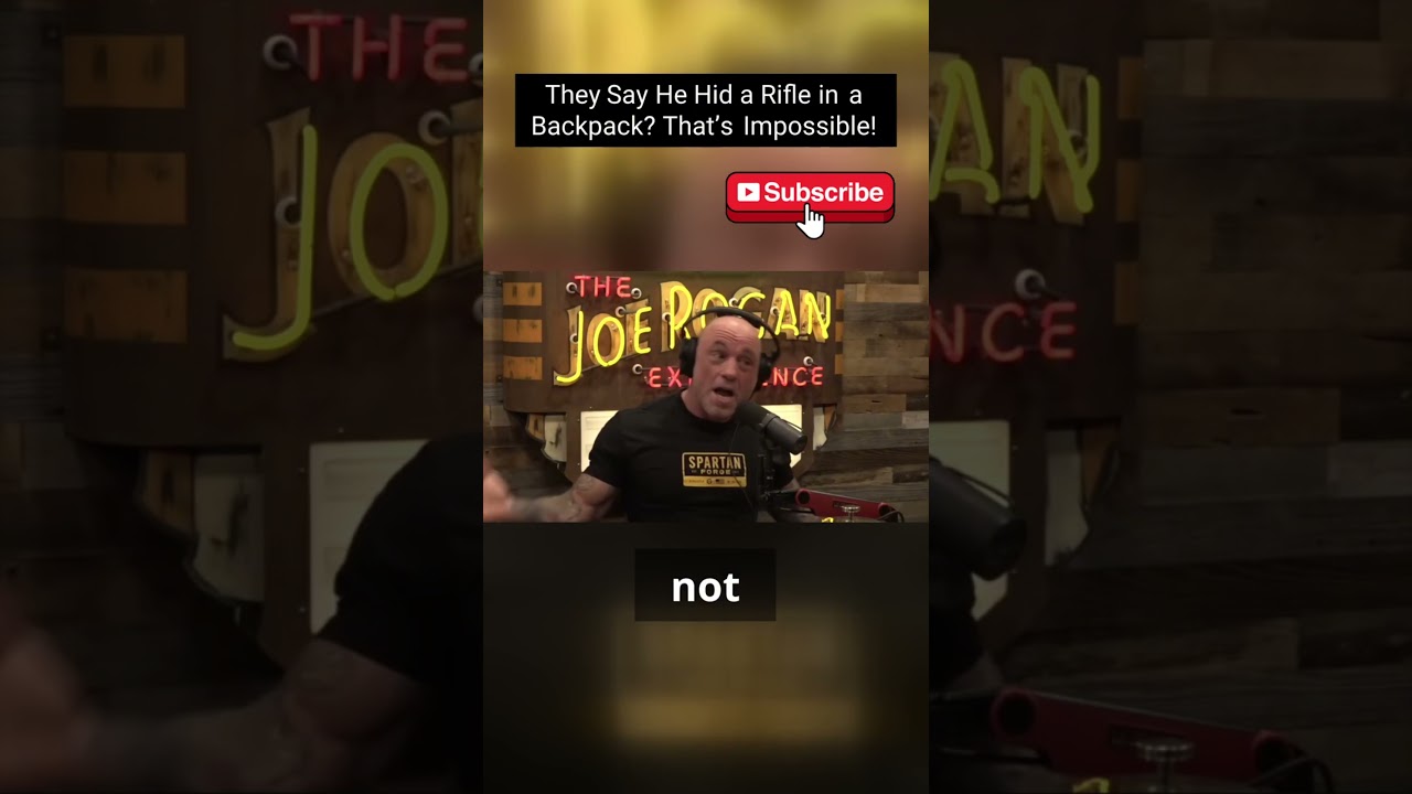 They Say He Hid a Rifle in a Backpack! That’s Impossible!