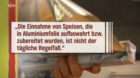 Ist Alufolie im Backofen gefährlich?