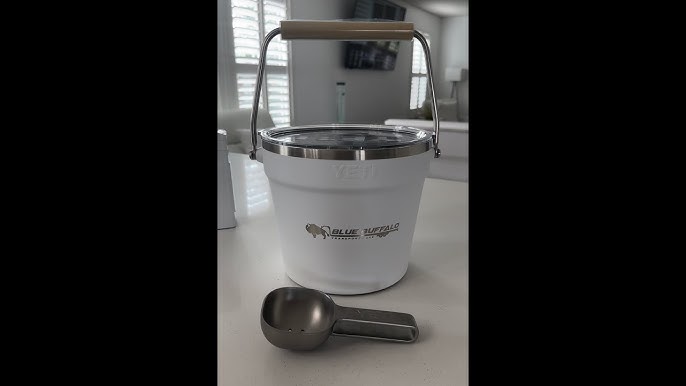 Yeti Rambler Beverage Bucket and Ice Scoop Unboxing and Review 