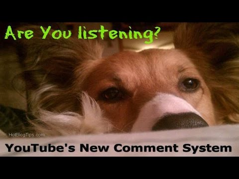 YouTube Comments Update January 2014﻿ hangouts on air alternative