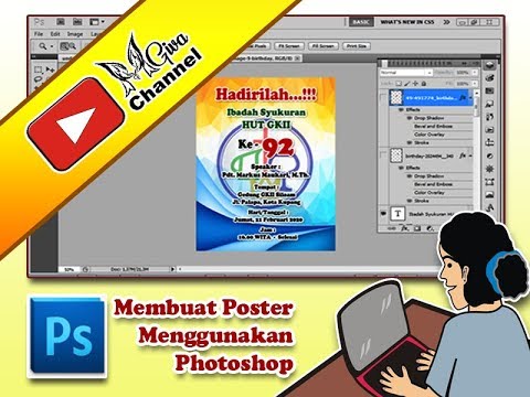  Cara  Membuat  Brosur Menggunakan Photoshop  Belajar 