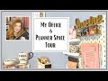 MY OFFICE AND PLANNER SPACE / TOUR & HOW I HAVE ORGANIZED IT