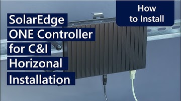 SolarEdge ONE Controller for C&I - Horizontal Installation