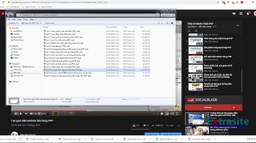 Thiết kế web thuần PHP - Download toàn bộ video hướng dẫn
