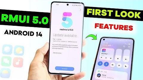 Realme UI Android 14 New Update & First Look | realme UI 5.0 Features | realme UI 5.0 New Update 🔥