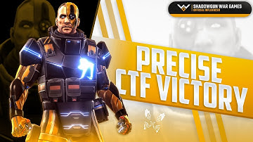 PRECISE CTF VICTORY WITH SLADE! | SHADOWGUN WARGAMES | 1080p 60fps | Android/IOS