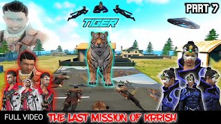 THE TIGER | THE LAST MISSION OF KRRISH PART 7 | ANIMATION | SHORT MOVIE | MX RULE | FREE FIRE