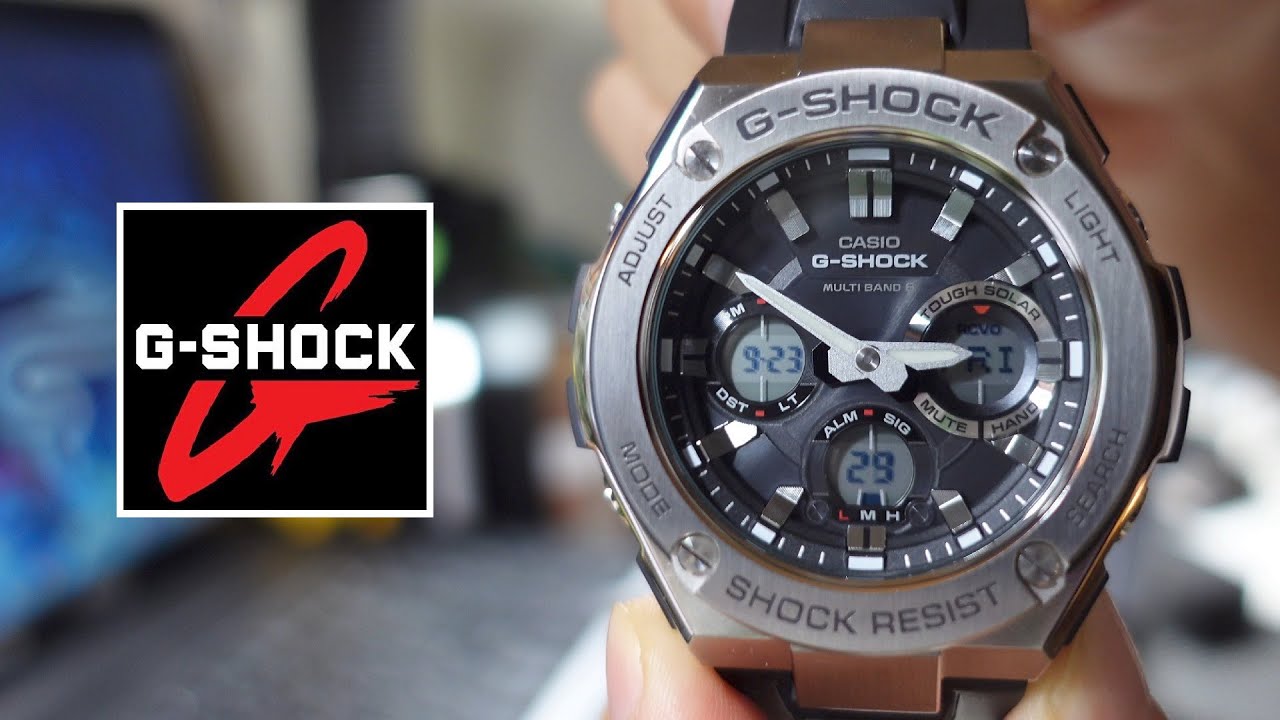 G-SHOCK G-STEEL GST-W110-1AJF 国内正規品 - YouTube G-SHOCK G-STEEL GST-W110-1AJF 国内正規品 - YouTube