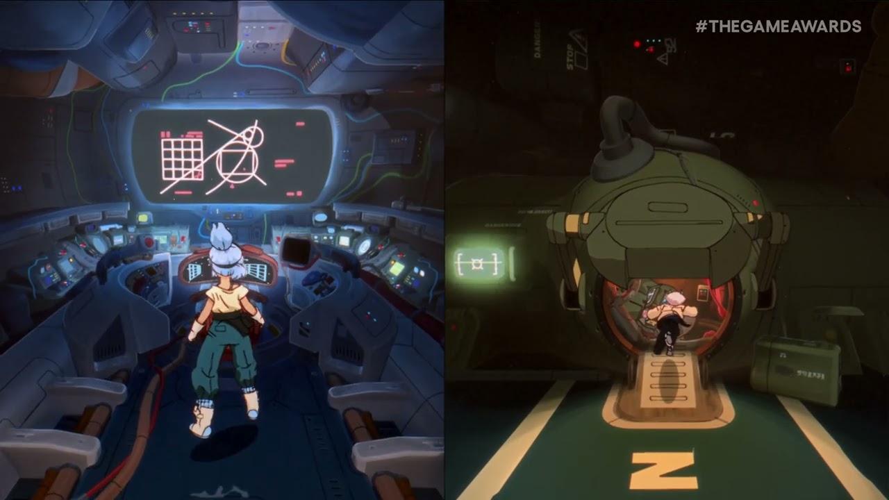 80～90年代日本アニメ風協力プレイアクションADV『Orbitals