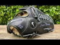 Chris Young #32 autographed pro-issue Nike Pro Gold Tradition Baseball Glove