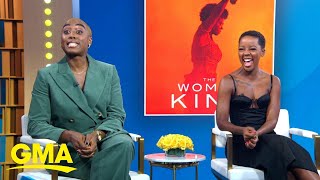 Lashana Lynch and Thuso Mbedu on their new movie, ‘The Woman King’ l GMA