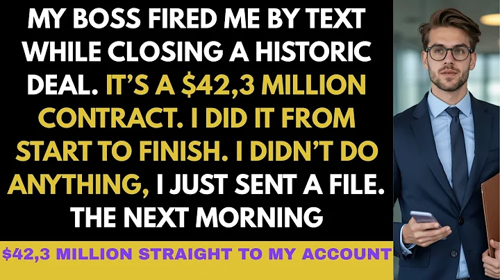 Fired Over Text, I Closed the Deal Like a BOSS — Under My Own Company